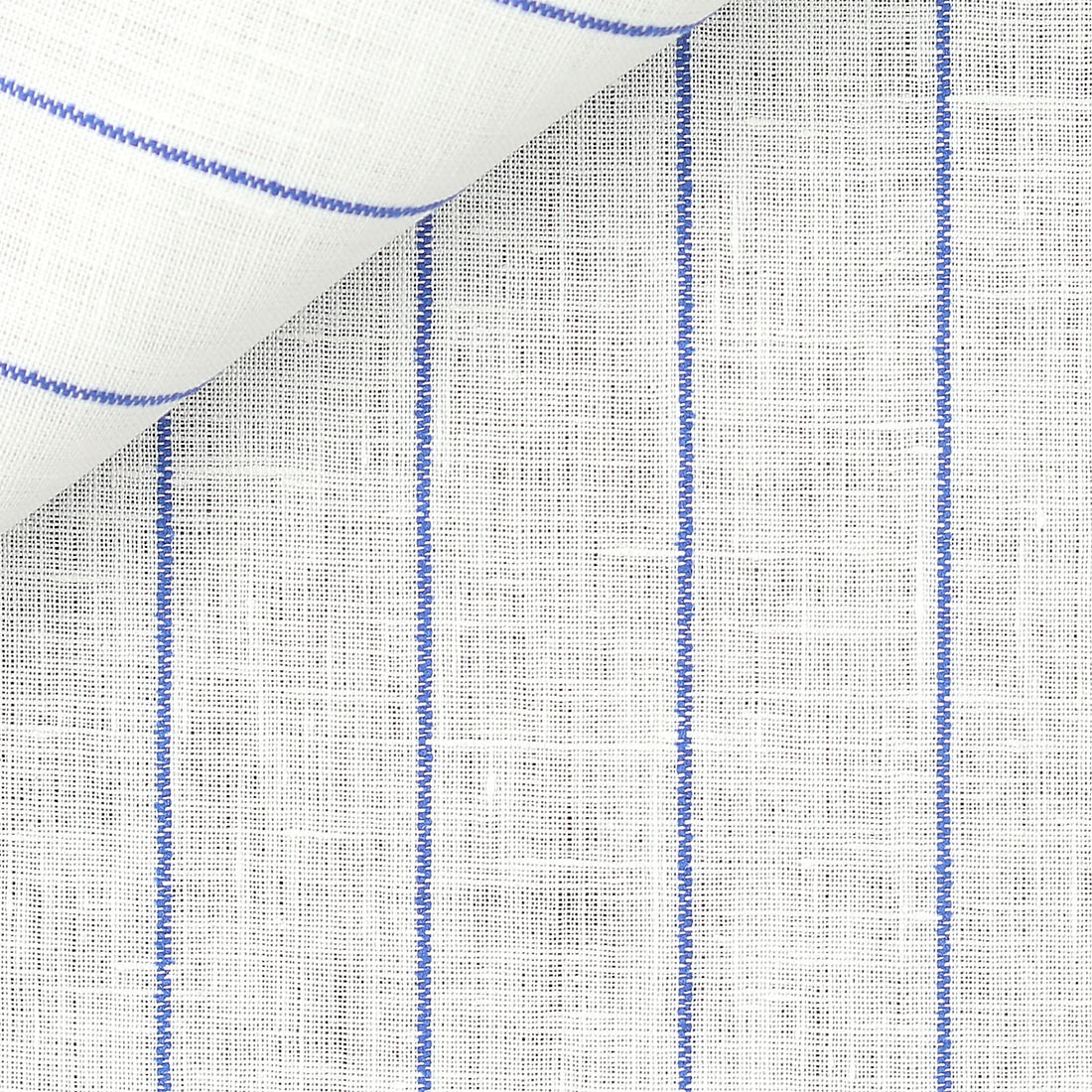 Linen Stripes Blue