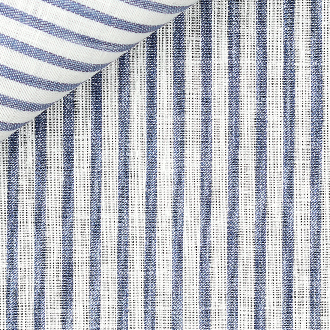 Linen Stripes Blue