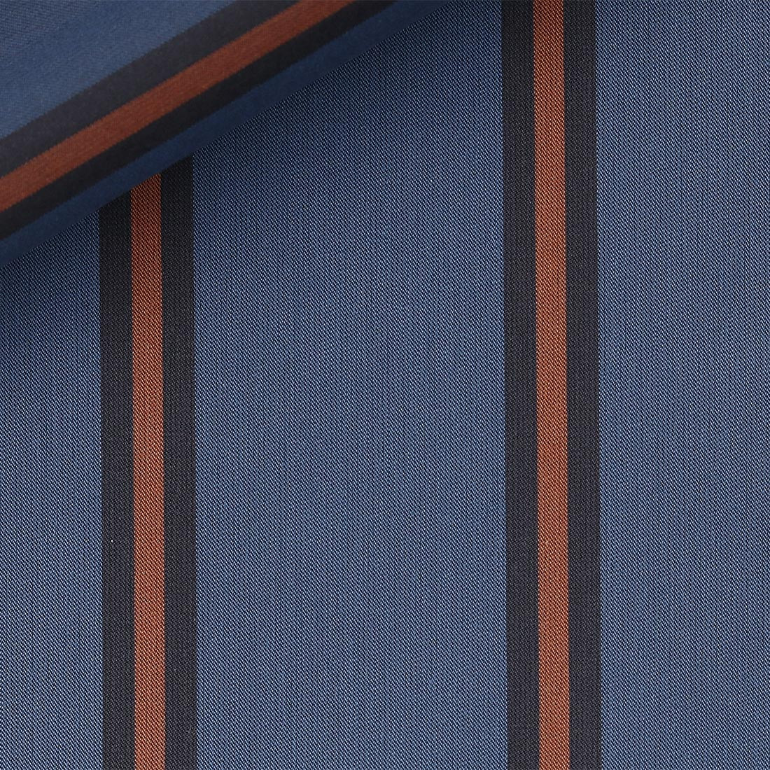 Twill Stripes Blue