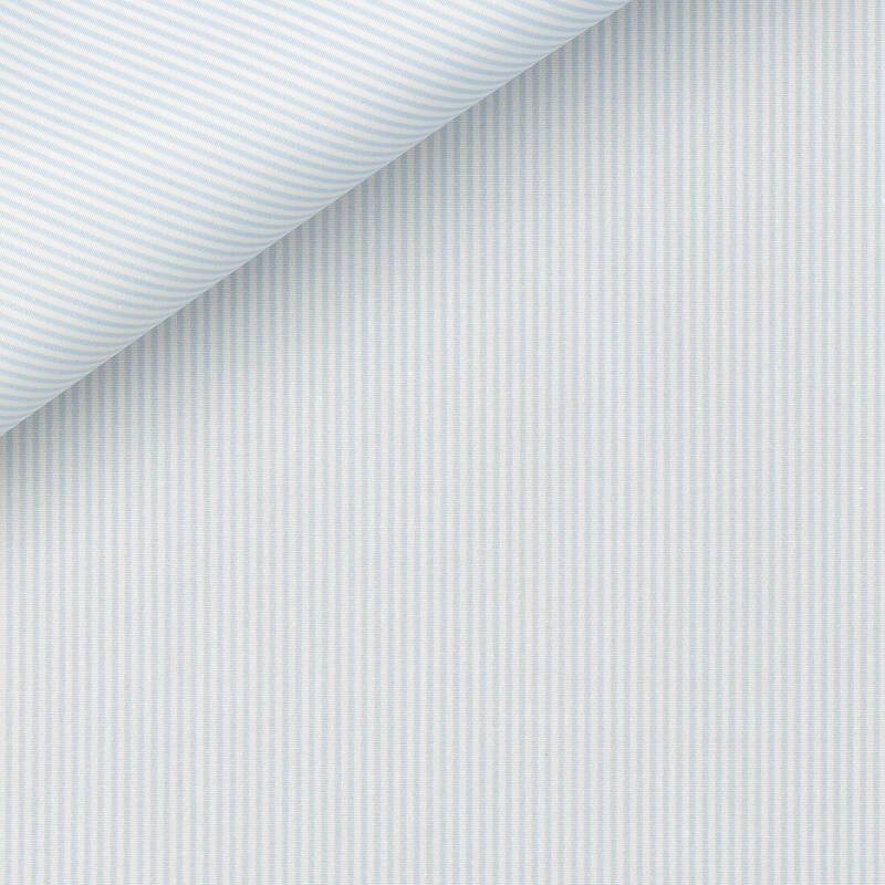 Poplin Stripes Blue