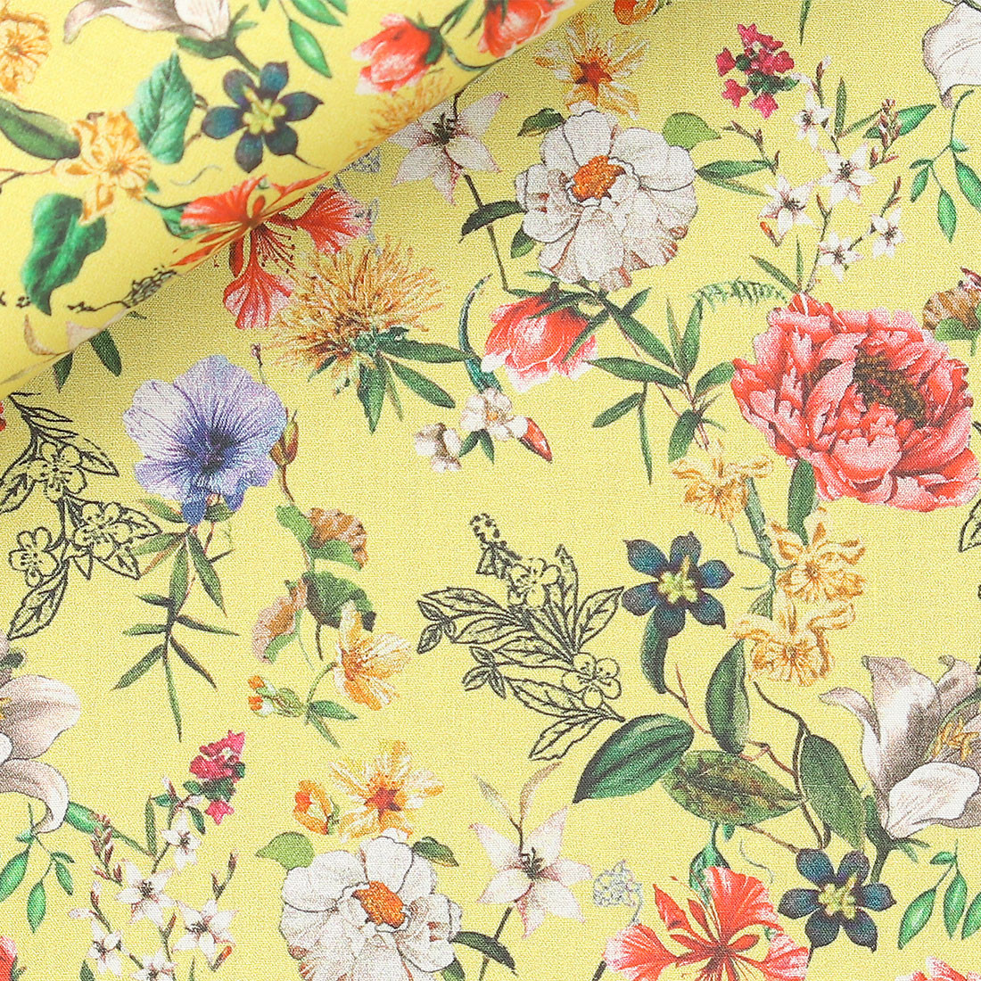 Twill Pattern Yellow