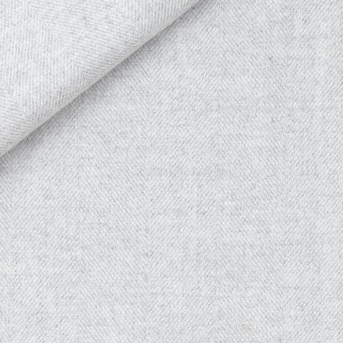 Herringbone Plain Grey