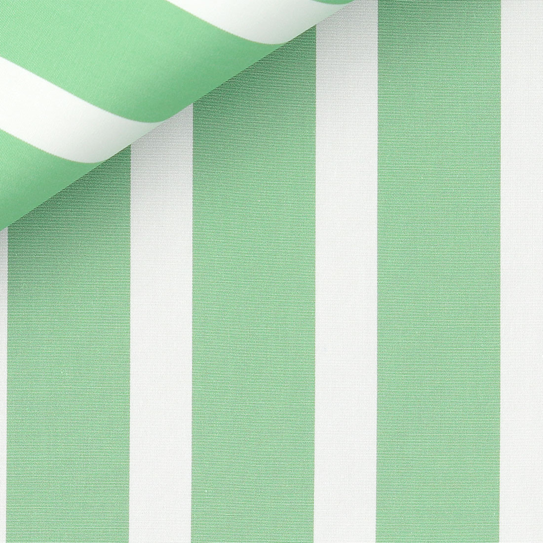 Poplin Stripes Green