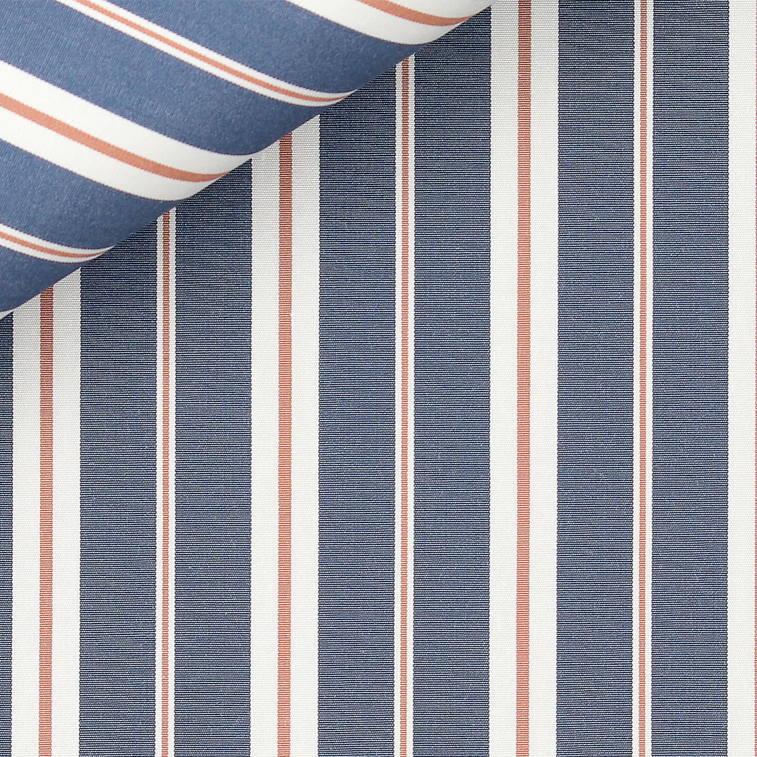 Poplin Stripes Blue