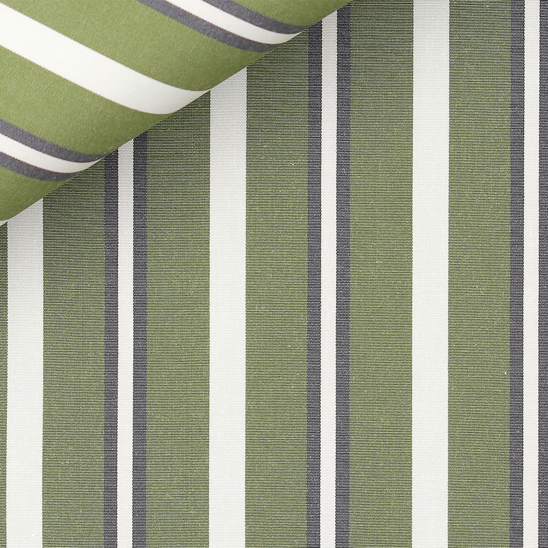 Poplin Stripes Green