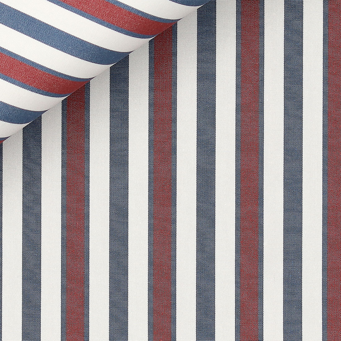 Poplin Stripes Red
