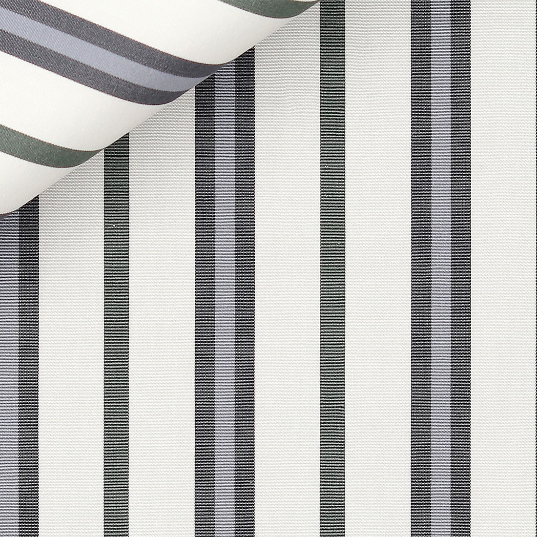 Poplin Stripes Green