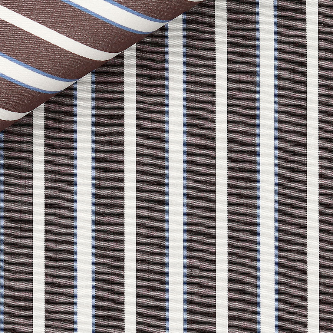 Poplin Stripes Brown