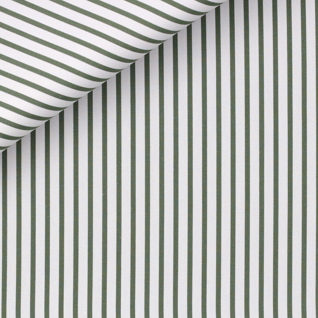 Poplin Stripes Green