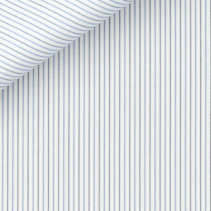 Twill Stripes Blue