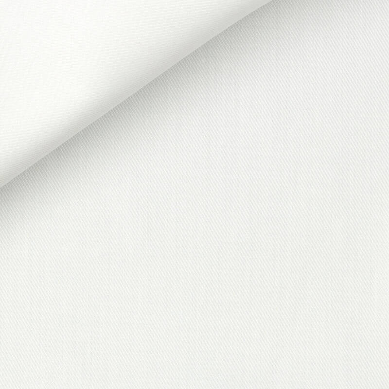 Twill Plain White