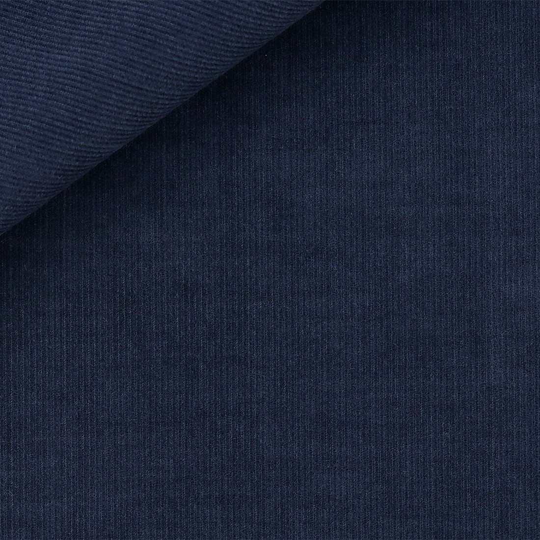 Corduroy Plain Blue