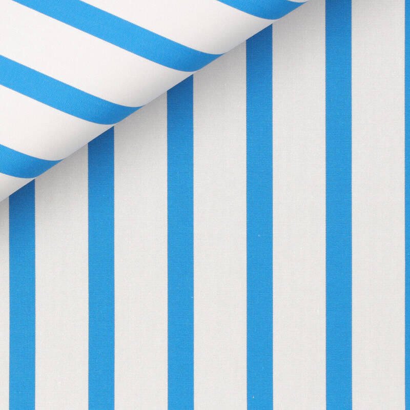 Poplin Stripes Turquoise