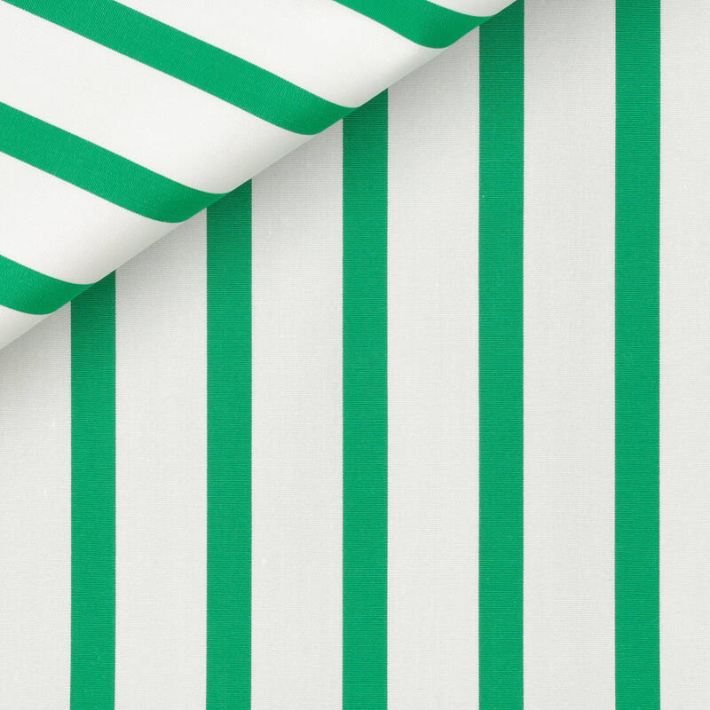 Poplin Stripes Green