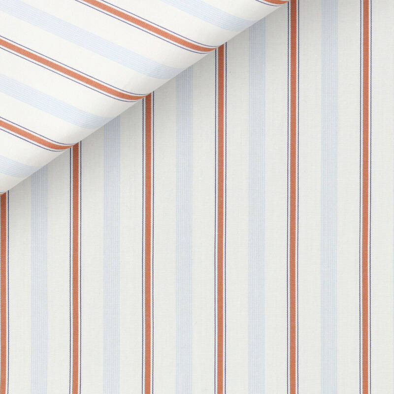 Poplin Stripes Blue