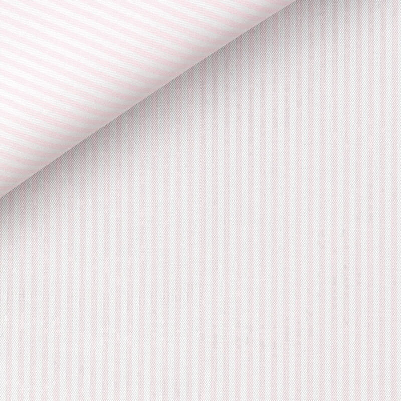 Twill Stripes Pink (easy care)