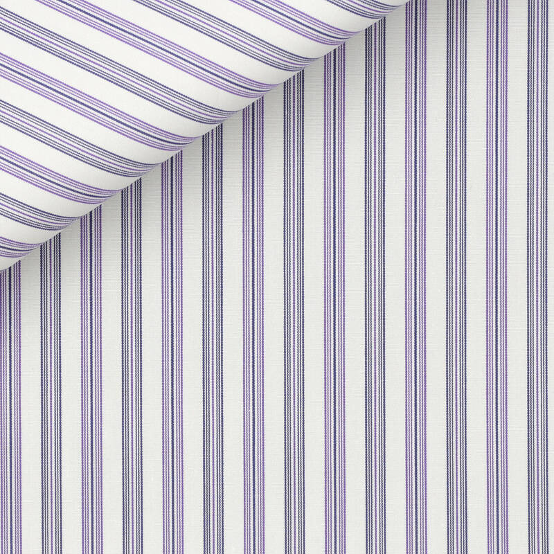 Poplin Stripes Blue
