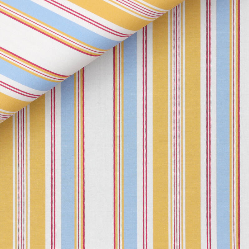 Poplin Stripes Yellow