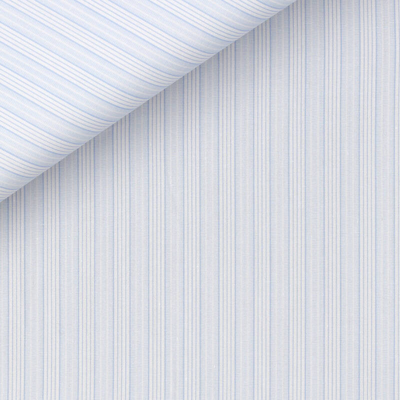 Poplin Stripes Blue