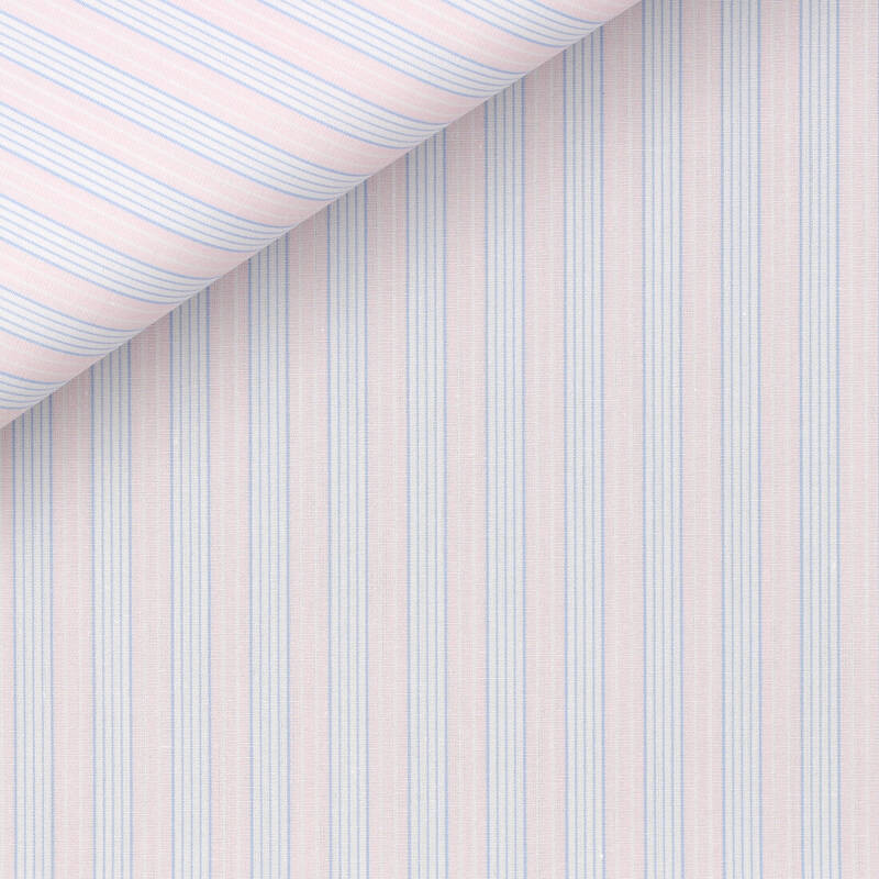 Poplin Stripes Pink