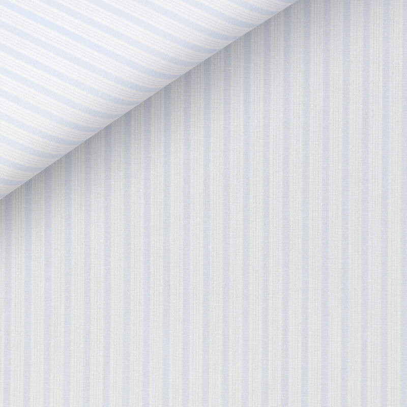 Poplin Stripes Blue