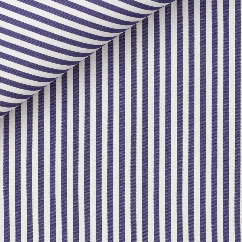 Twill Stripes Blue