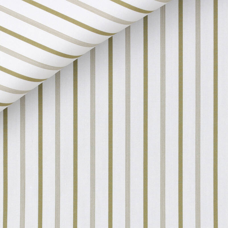 Poplin Stripes Green