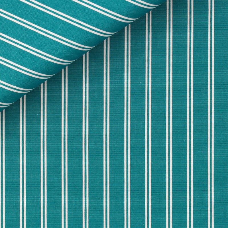 Poplin Stripes Green