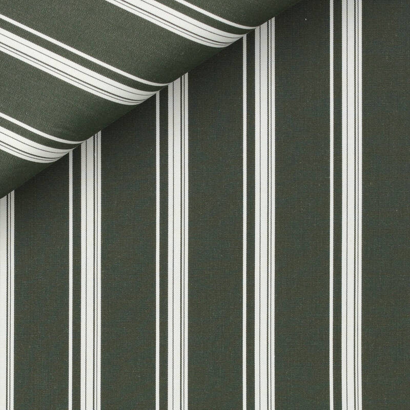 Poplin Stripes Green