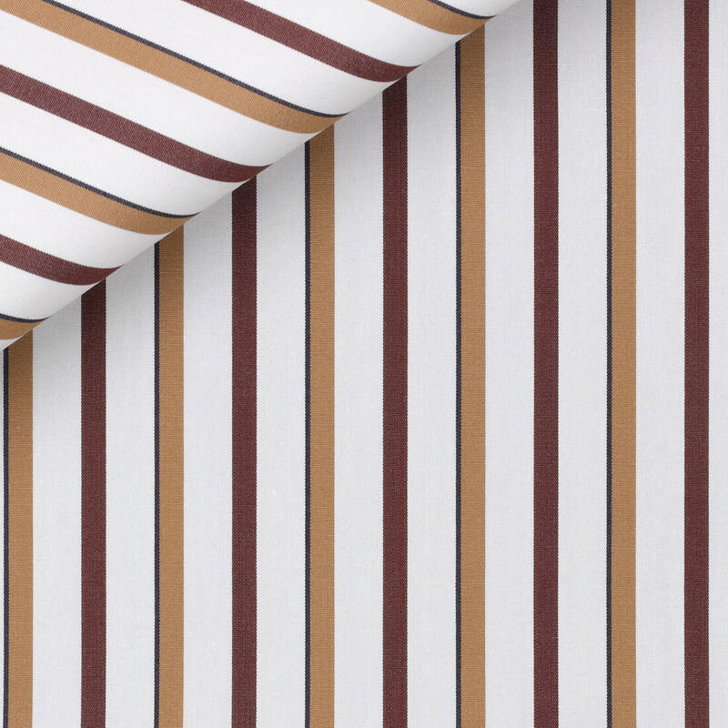 Poplin Check Pattern Brown