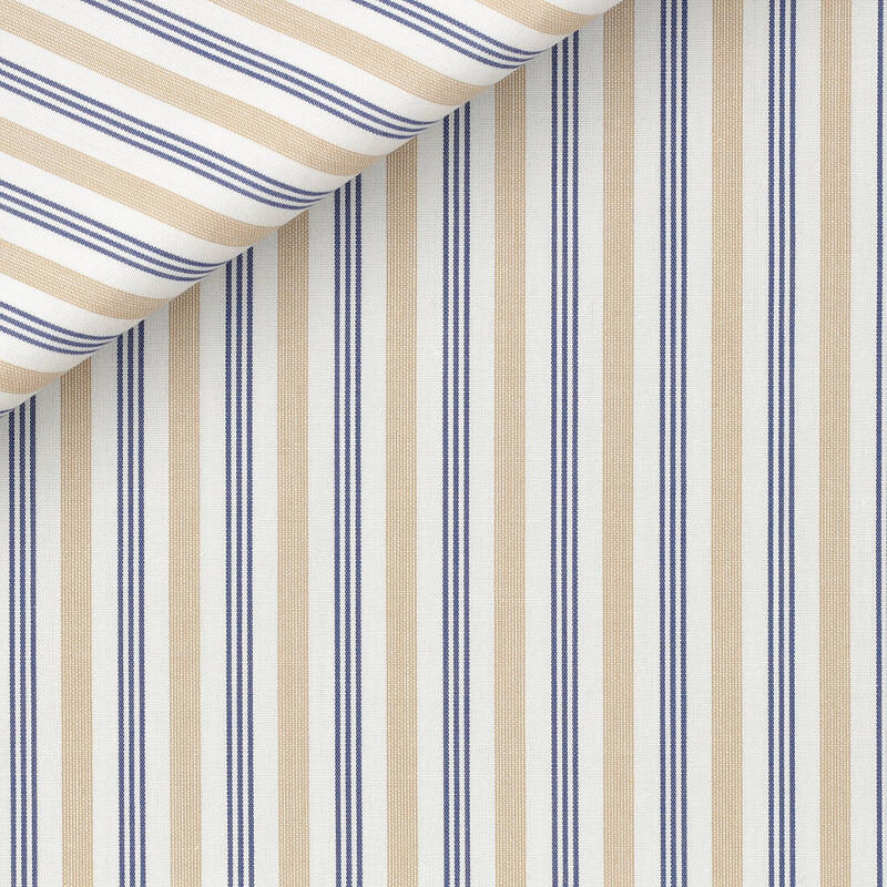 Poplin Stripes Beige