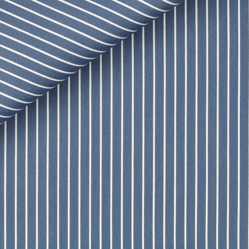 Twill Stripes Blue
