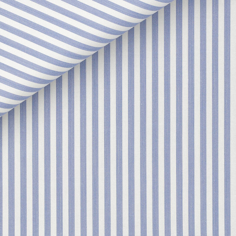 Poplin Stripes Blue
