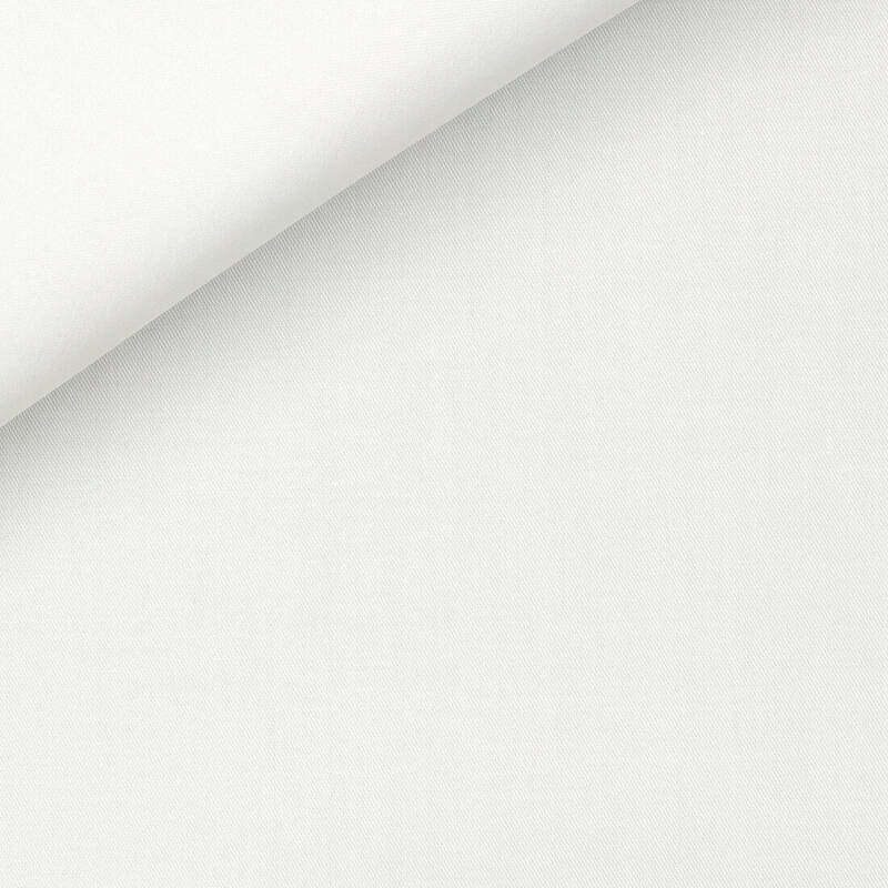 Twill Plain White