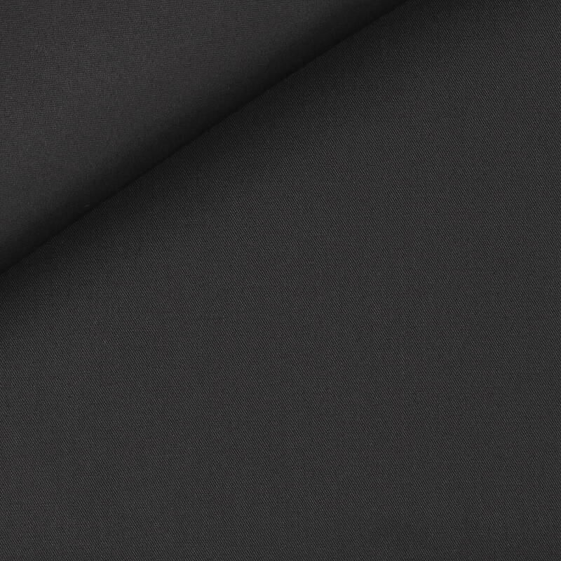 Twill Plain Black