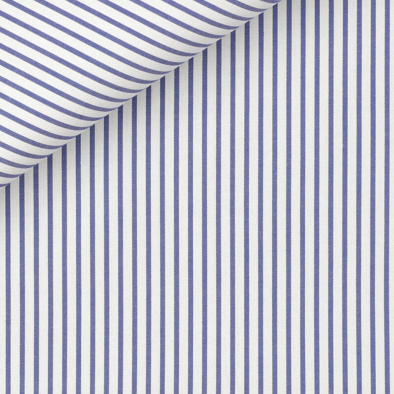 Twill Stripes Blue