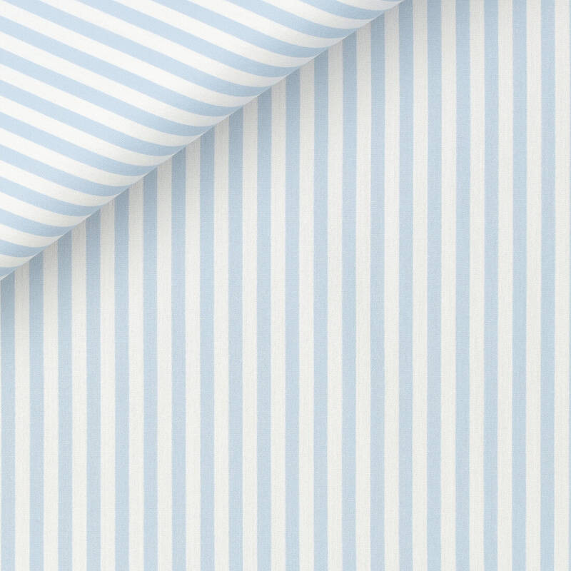 Linen Stripes Blue