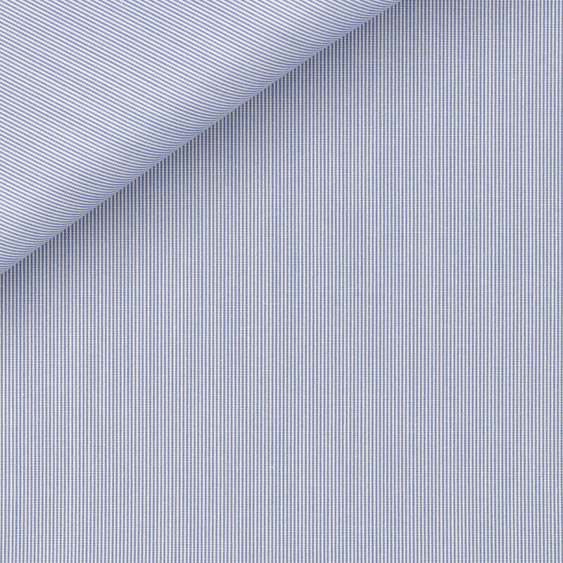 Poplin Stripes Blue