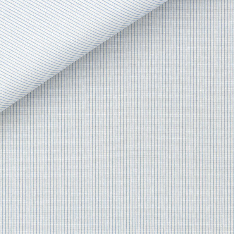 Poplin Stripes White