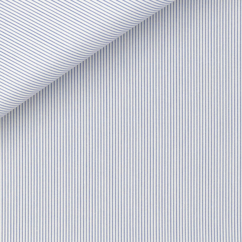 Poplin Stripes Blue