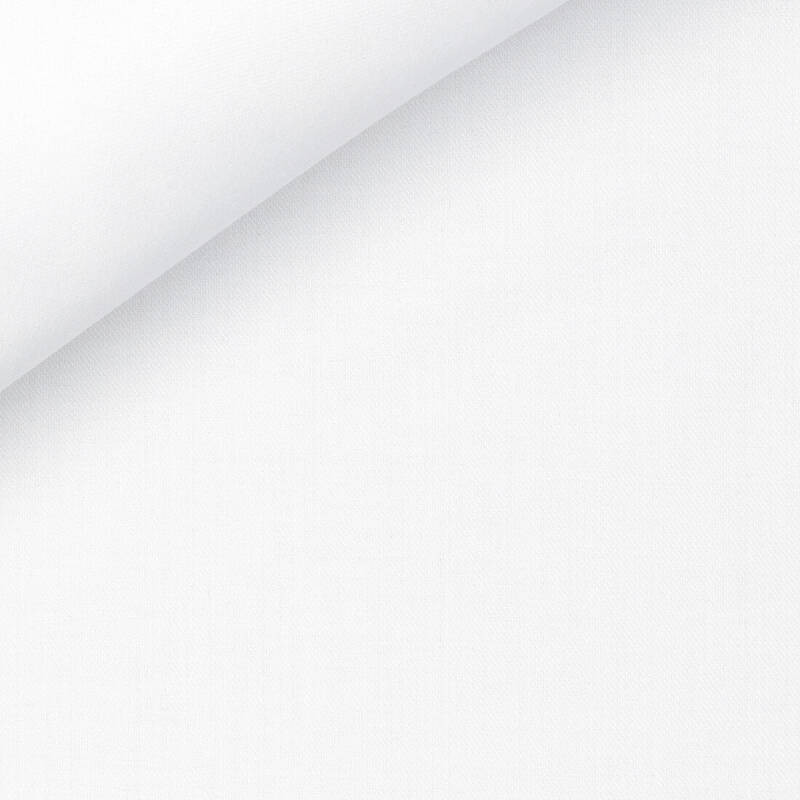 Twill Plain White