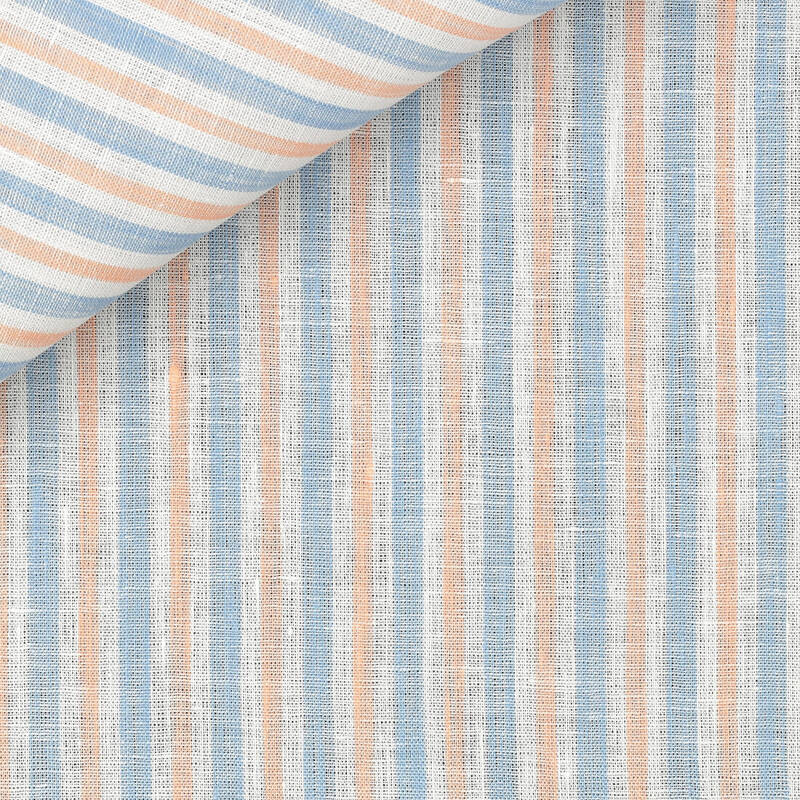 Zephir Stripes Blue Pink