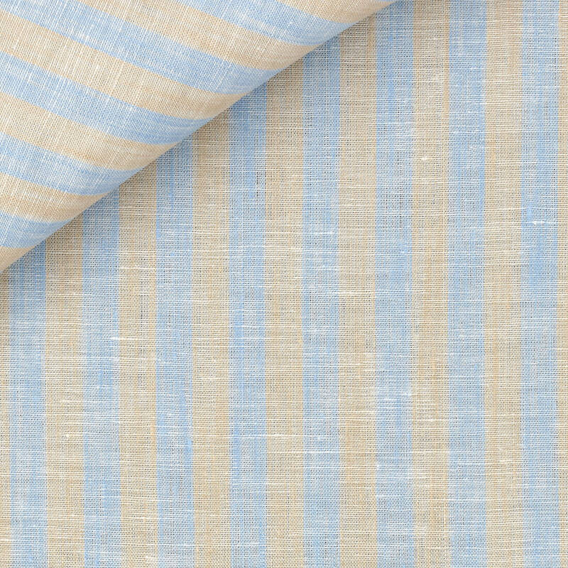 Zephir Stripes Beige Blue