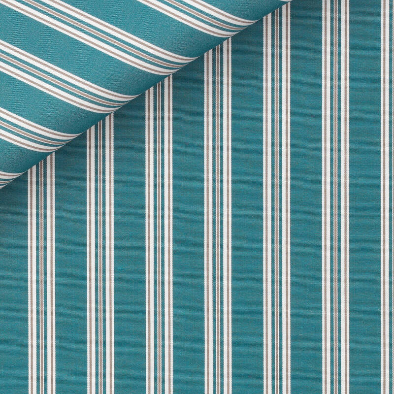 Poplin Stripes Brown