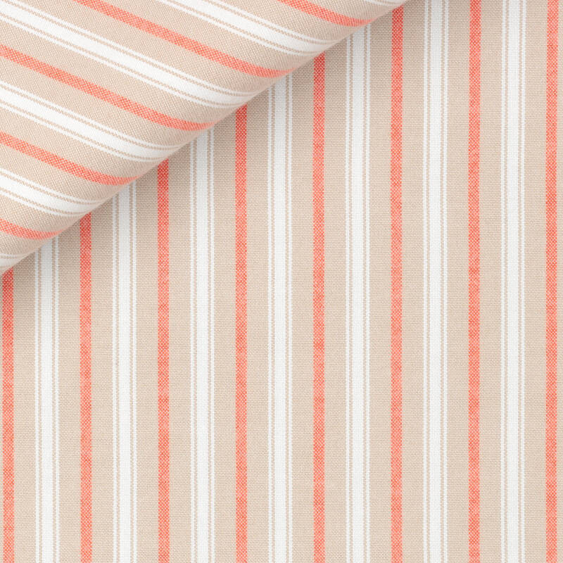 Panama Stripes Orange Brown