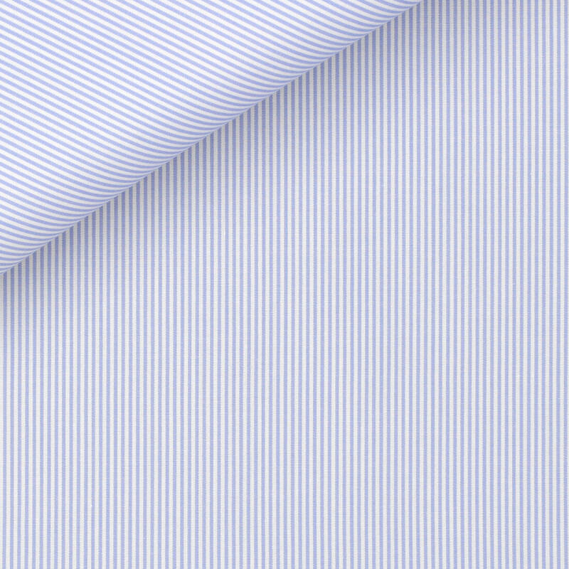 Poplin Stripes Blue