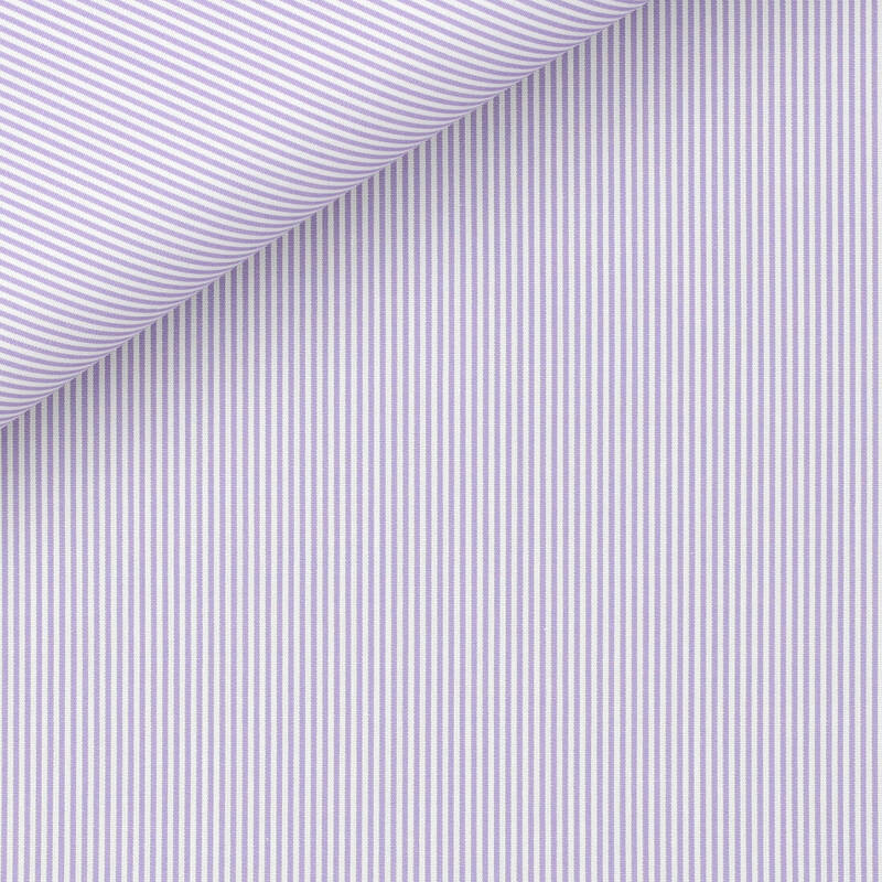 Poplin Stripes Mauve