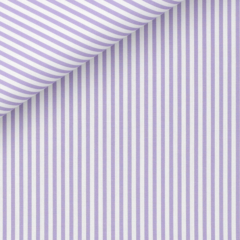 Poplin Stripes Mauve