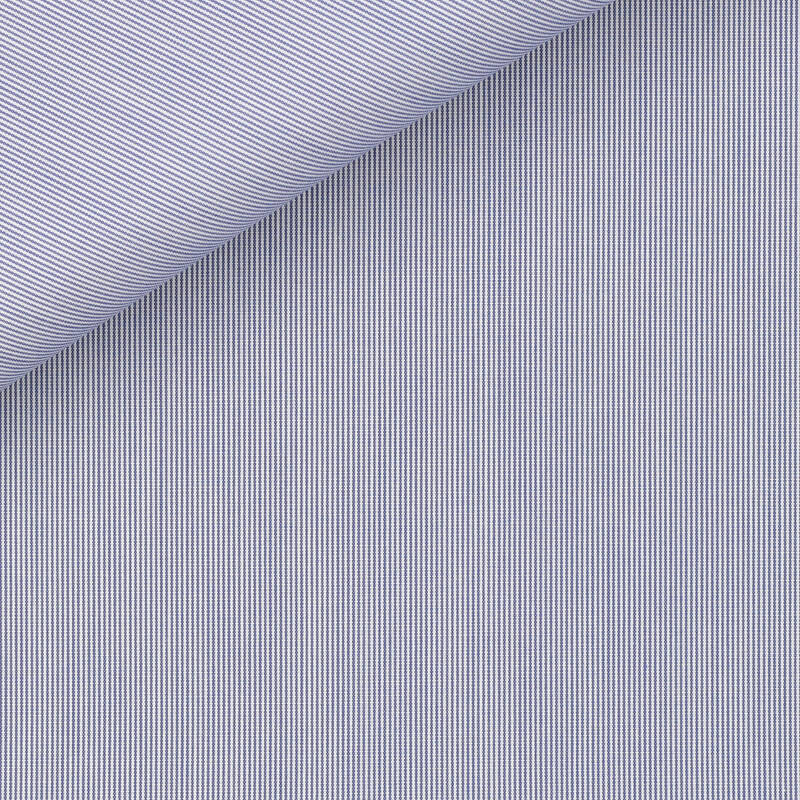 Poplin Stripes Blue
