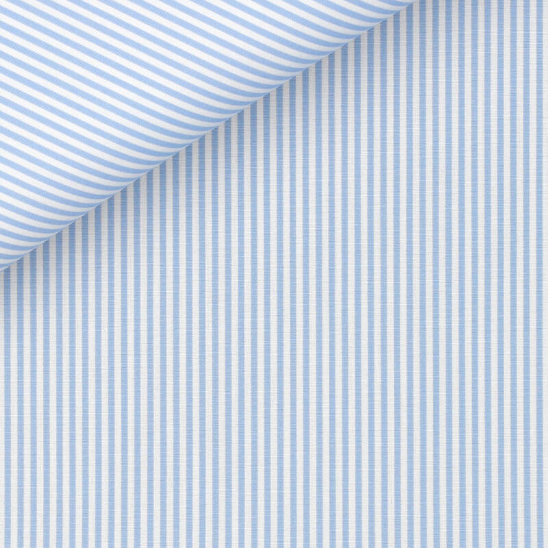 Poplin Stripes Blue